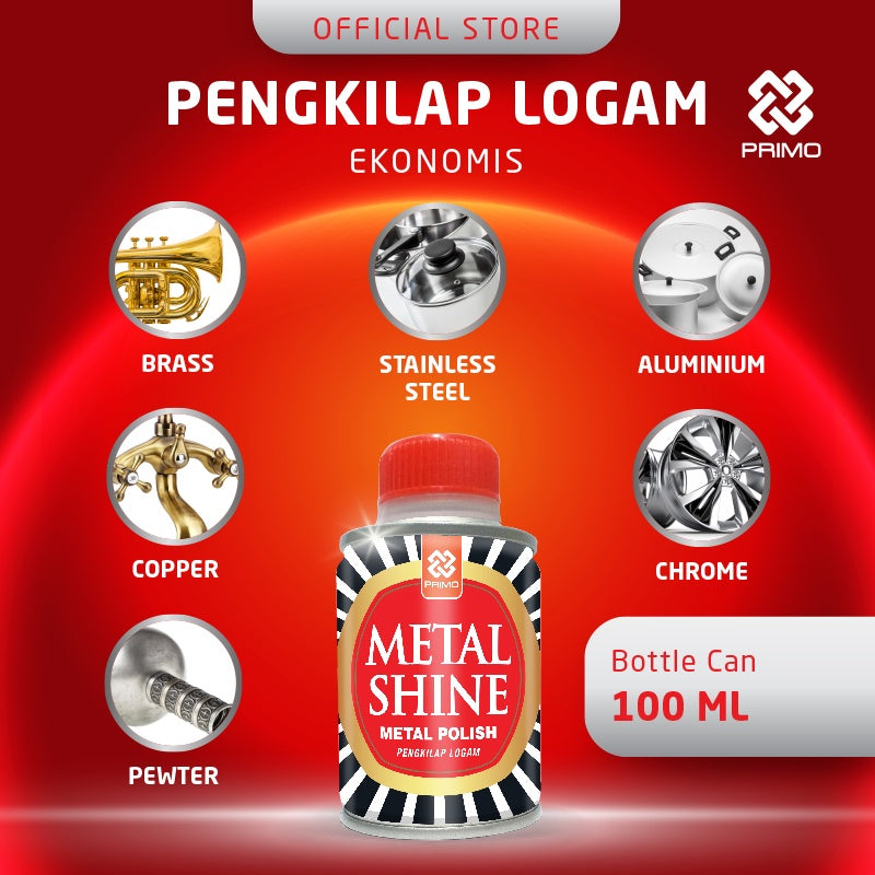Metal Shine 100mL - Pembersih & Pengkilap Logam Serbaguna