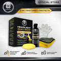 Headlight Polish & Sealant 100mL - KIT Car/Motorcycle Headlight Mica Restorer Cleaner