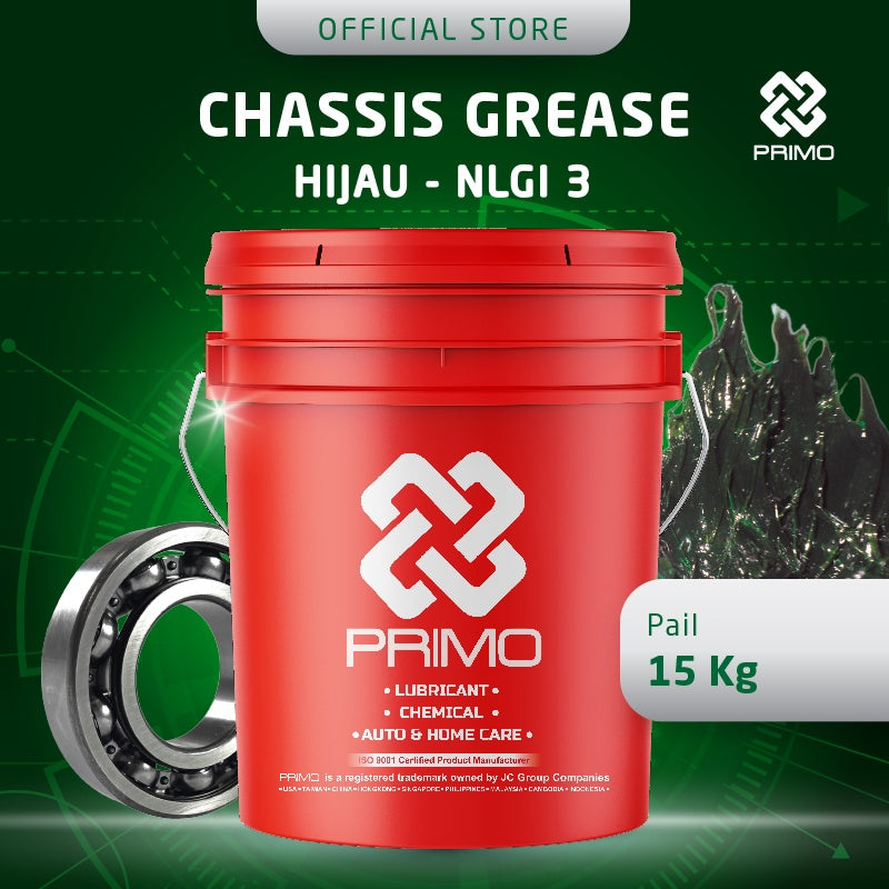 Chasis Grease MPC 3 @15Kg - Multipurpose Chassis Grease Tacky Green (NLGI 3)