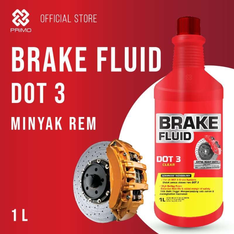 Brake Fluid Dot 3 - Minyak Rem 1L