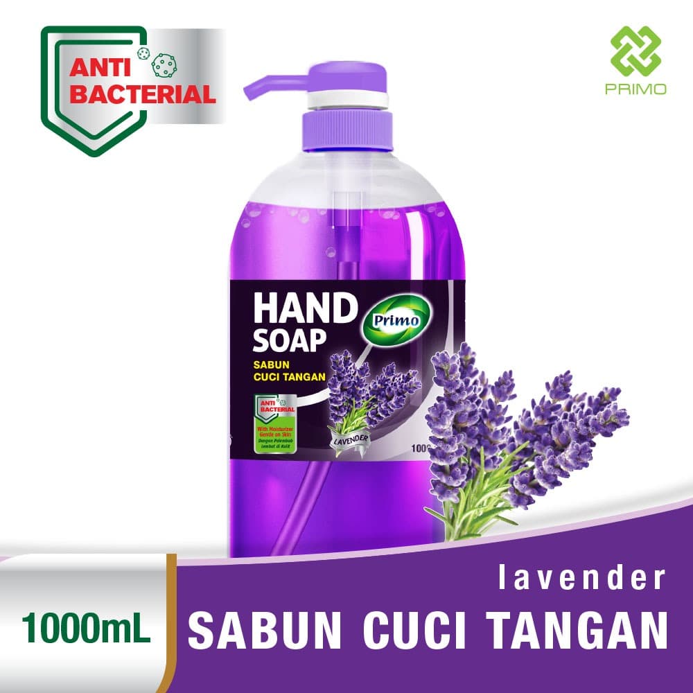 Handsoap Lavender 1000mL -  Sabun Cuci Tangan Anti Bacterial