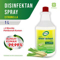 Disinfectant Air Surface Spray Citronella 1L - Non Alkohol