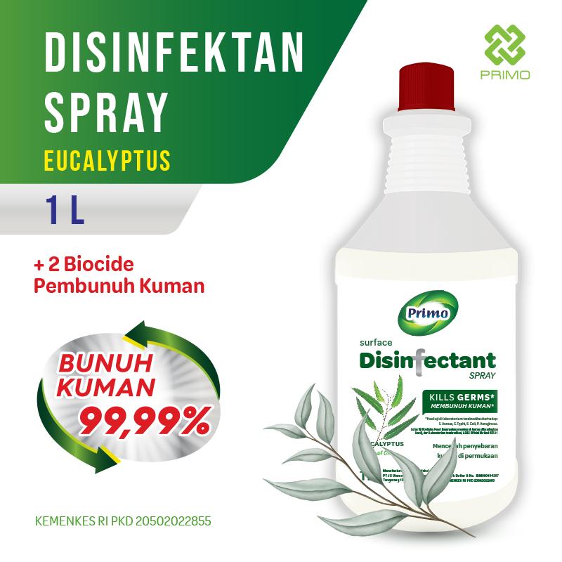 Disinfectant Air Surface Spray Eucaliptus 1L - Non Alkohol