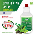 Disinfectant Air Surface Spray Greentea Mint 1L - Non Alkohol