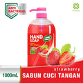 Handsoap Strawberry 1000mL -  Sabun Cuci Tangan Anti Bacterial