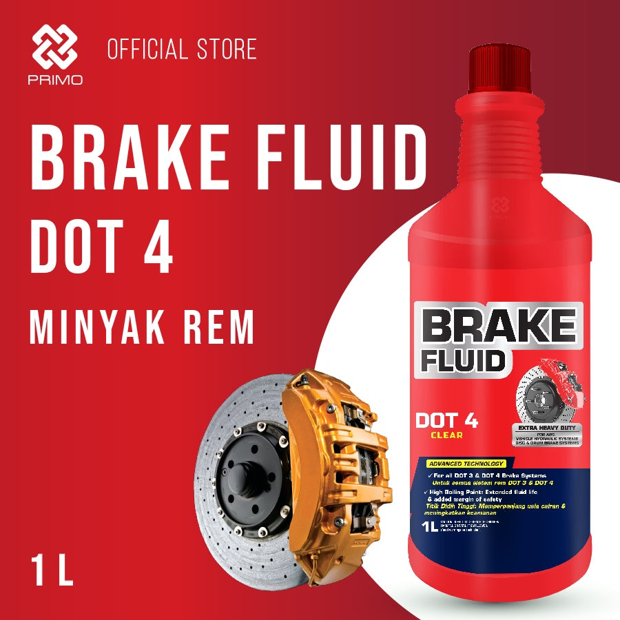 Brake Fluid Dot 4 - Minyak Rem 1L