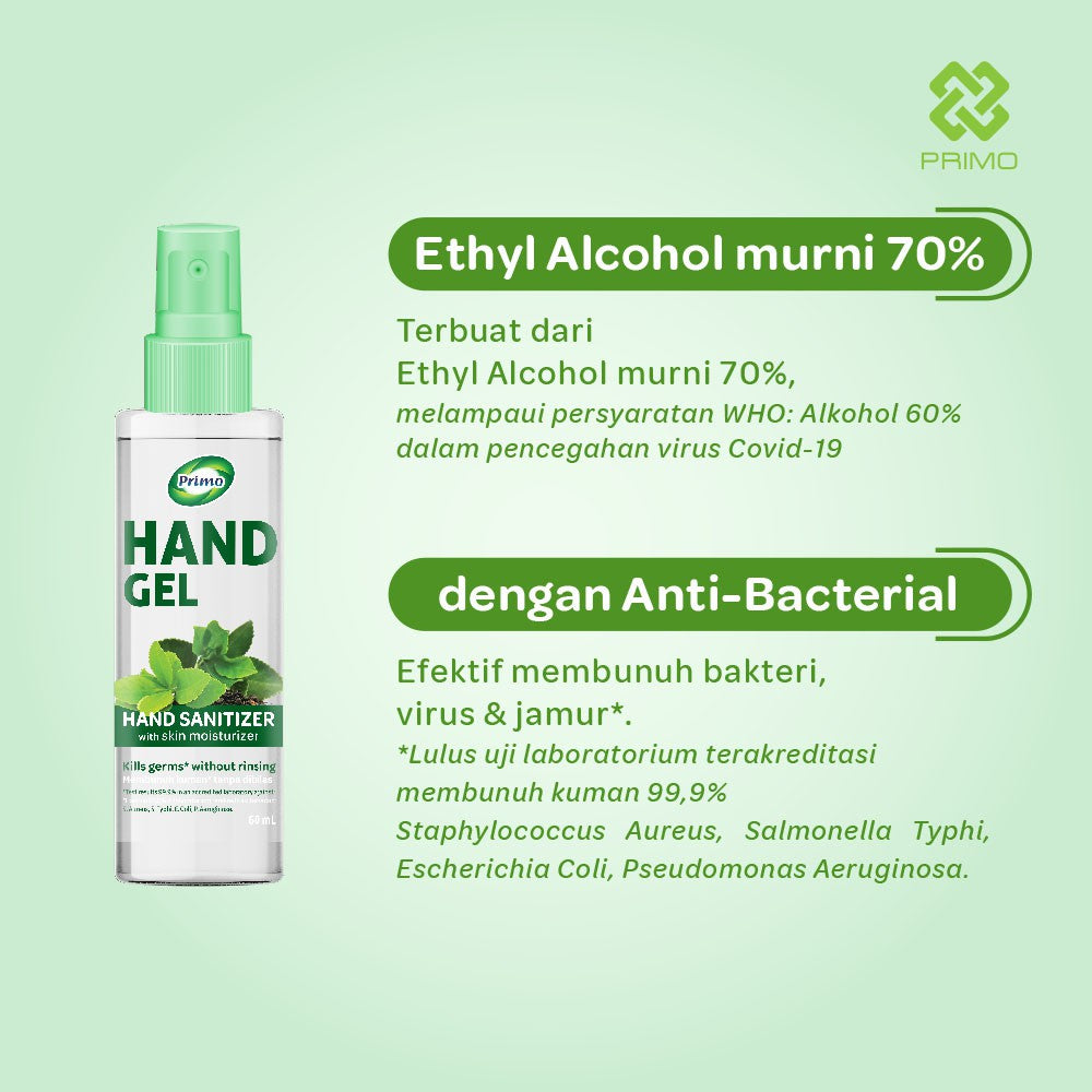 Handgel Sanitizer Liquid Thin Gel Greentea 4L - no-rinse hand cleansing antiseptic