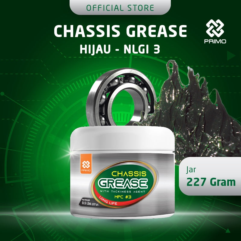 Chasis Grease MPC 3 @227gr - Multipurpose Chassis Grease Tacky Green (NLGI 3)