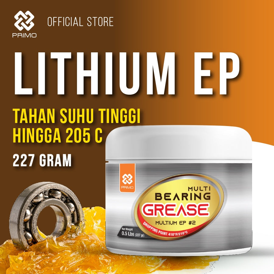Multium Ep#2 @227gr - Multipurpose Lithium Extreme Pressure Grease (NLGI 2) , Colour Transparant