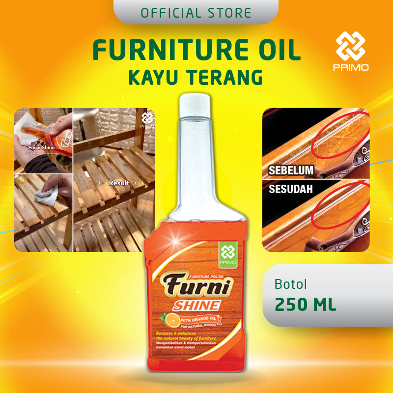 Furnishine Orange Oil 250mL - Furniture Polish Oil