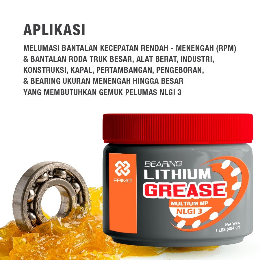 Multium MP#3 @15,86Kg- Multipurpose Lithium Grease (NLGI 3), Colour Transparant