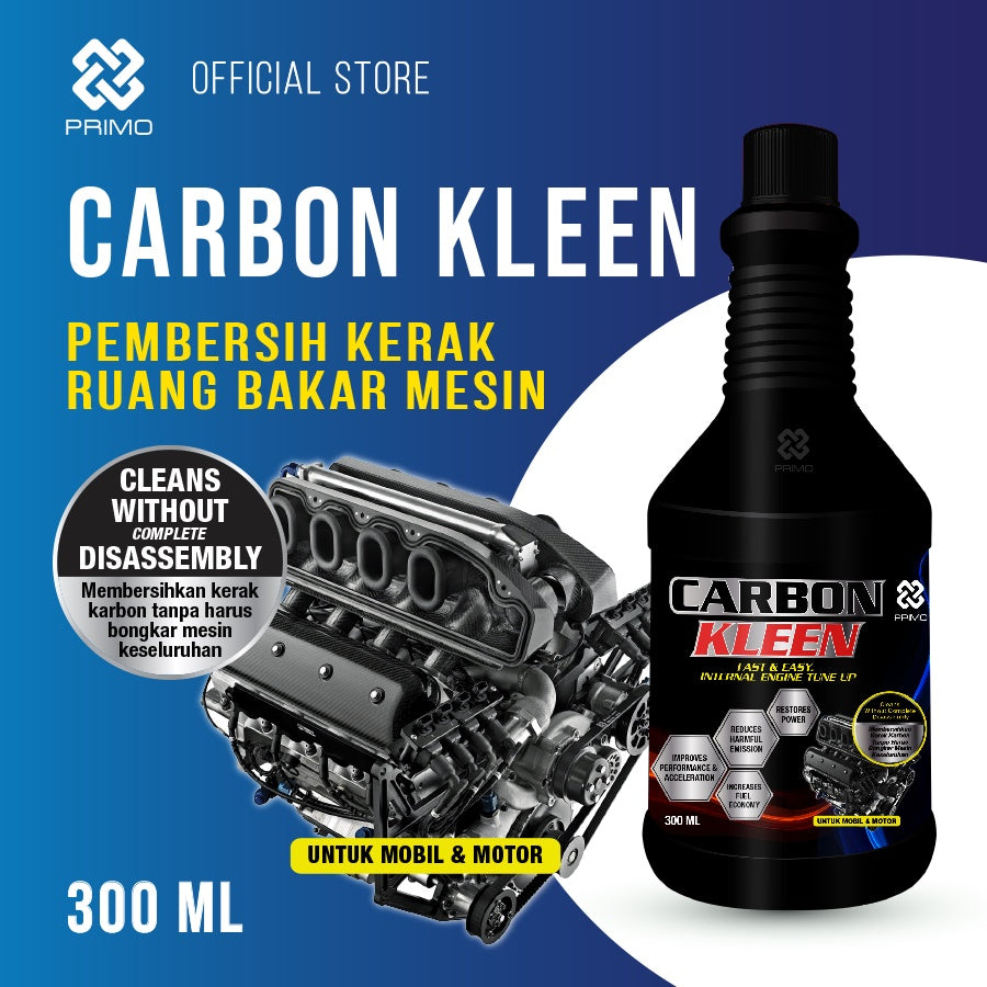 Carbon Kleen 300mL - Pembersih Kerak karbon Mesin Bensin Tanpa Bongkar