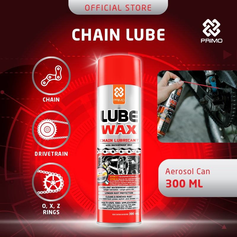 Lube Wax 300mL - Pelumas rantai dengan Lapisan Wax (Chain Lubricant With Wax)