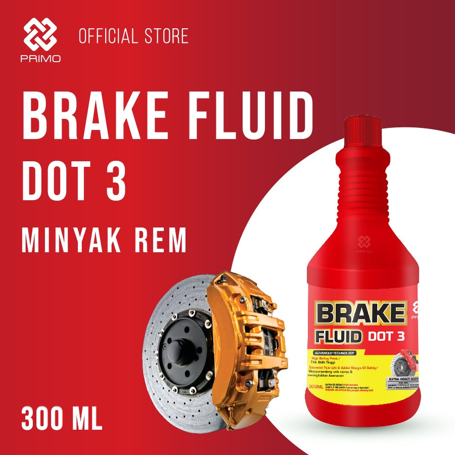Brake Fluid Dot 3 - Minyak Rem 300mL