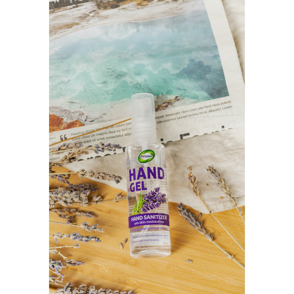 Handgel Sanitizer Liquid Thin Gel Lavender 60mL - antiseptik pembersih tangan tanpa bilas