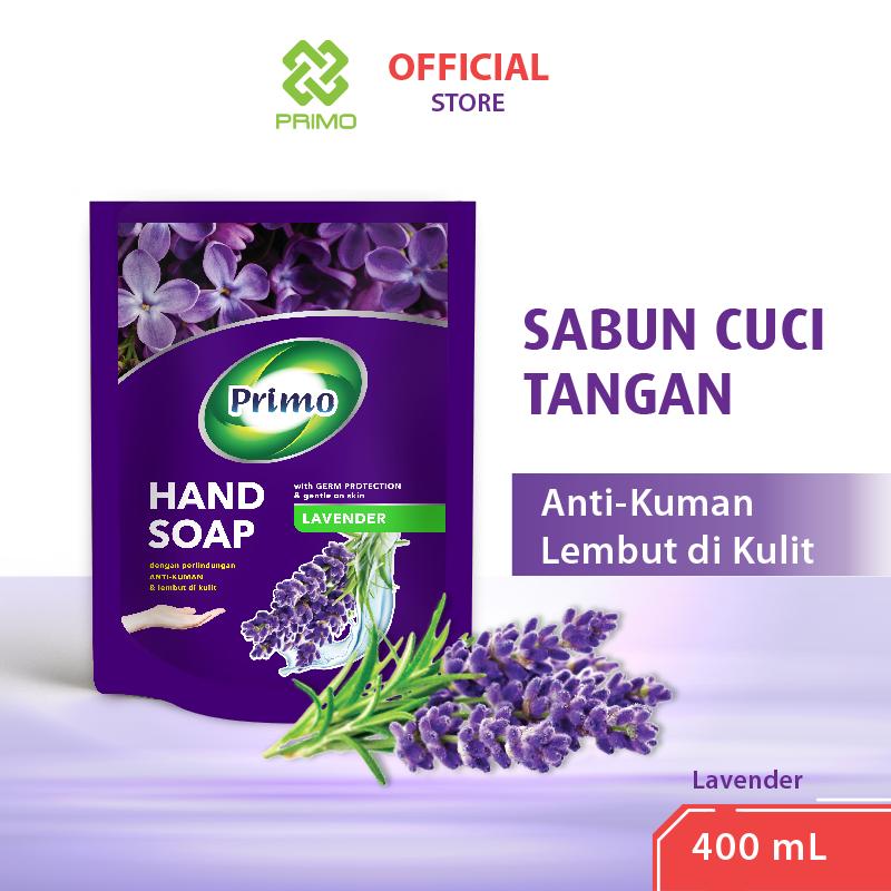 Handsoap Lavender 400mL -  Sabun Cuci Tangan Anti Bacterial