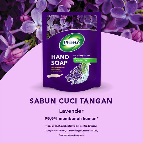 Handsoap Lavender 400mL -  Sabun Cuci Tangan Anti Bacterial