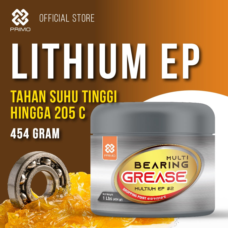 Multium Ep#2 @454gr - Multipurpose Lithium Extreme Pressure Grease (NLGI 2) , Colour Transparant
