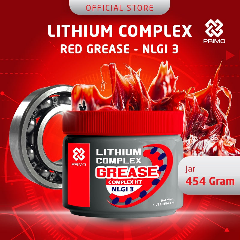 Complex HT Red #3 @454gr - High Temperature & Heavy Duty Lithium Complex Grease