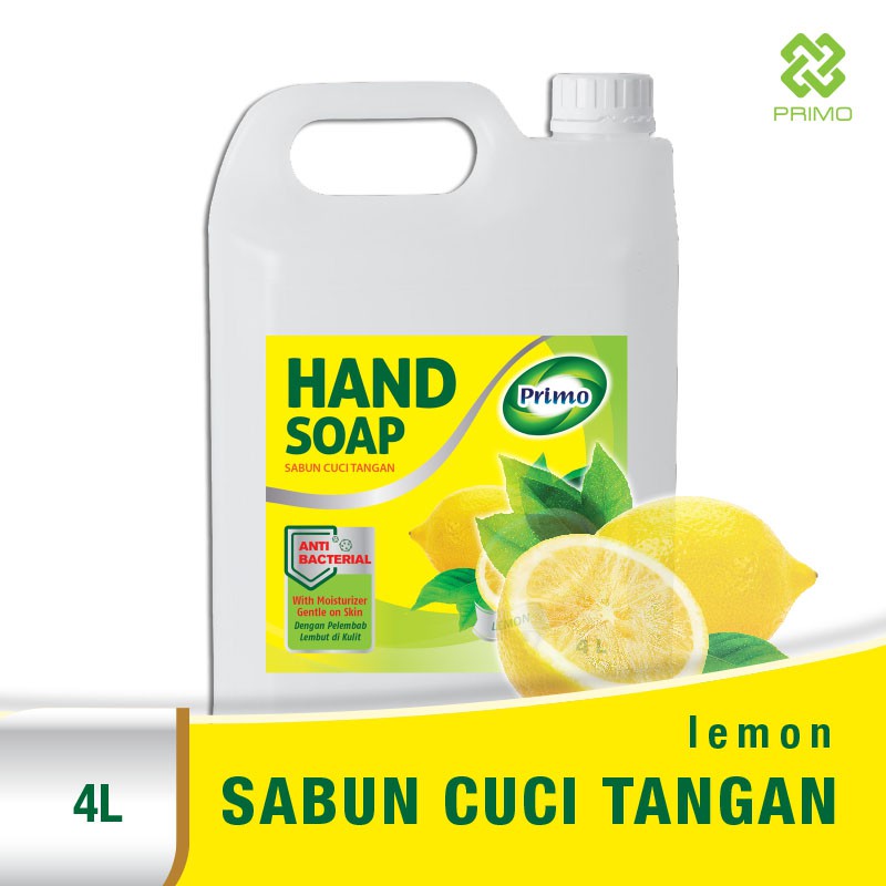 Handsoap Lemon 4L -  Sabun Cuci Tangan Anti Bacterial
