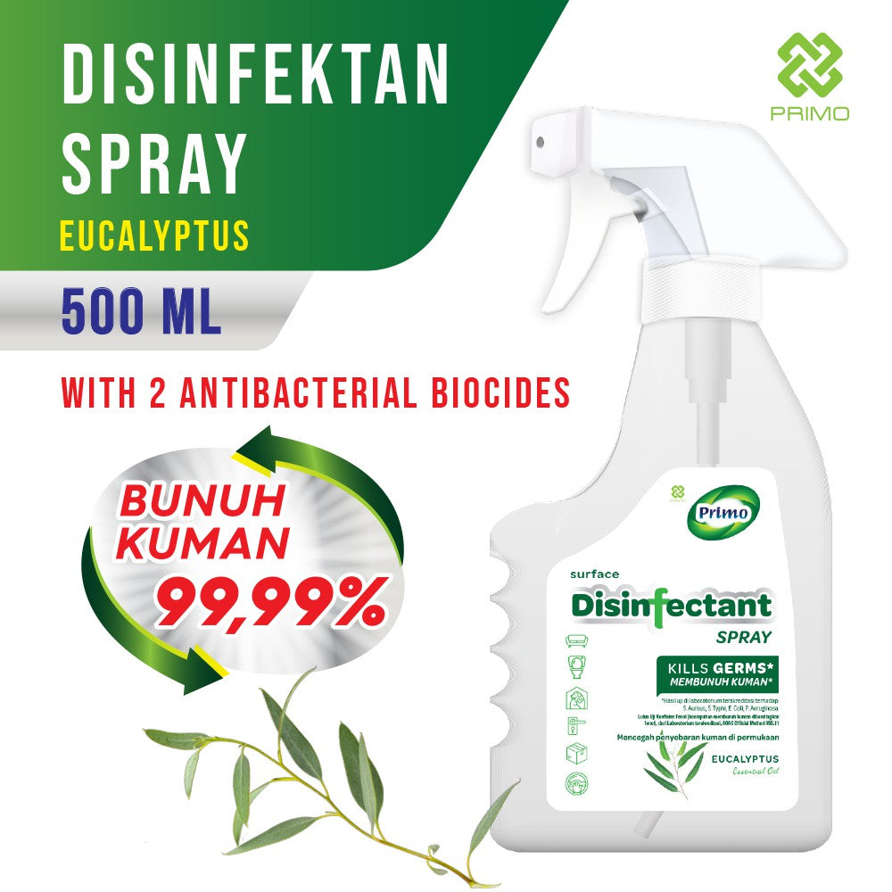 Disinfectant Air Surface Spray Eucaliptus 500mL - Non Alkohol