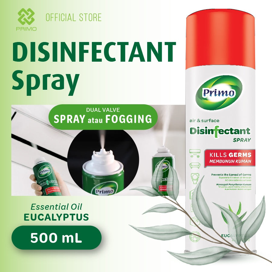 Eucalyptus Air & Surface Disinfectant Fogging Spray 500mL