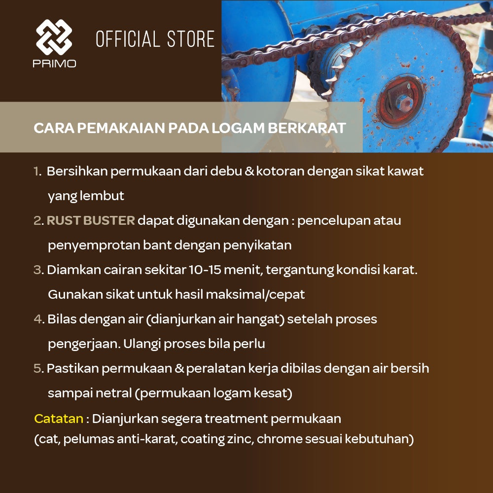 Rust Buster 1L - Rust & Concrete Remover