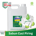 Blink Dishwashing 5L - Sabun Cuci Piring Jeruk Nipis (Konsentrat Asli, Tanpa Pengental)