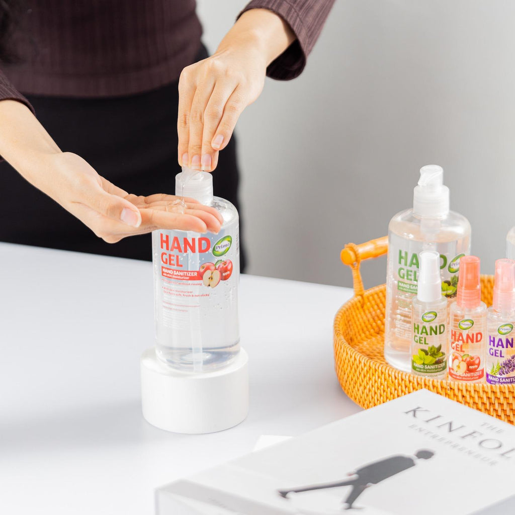 Handgel Sanitizer Apple 500mL  - antiseptik pembersih tangan tanpa bilas