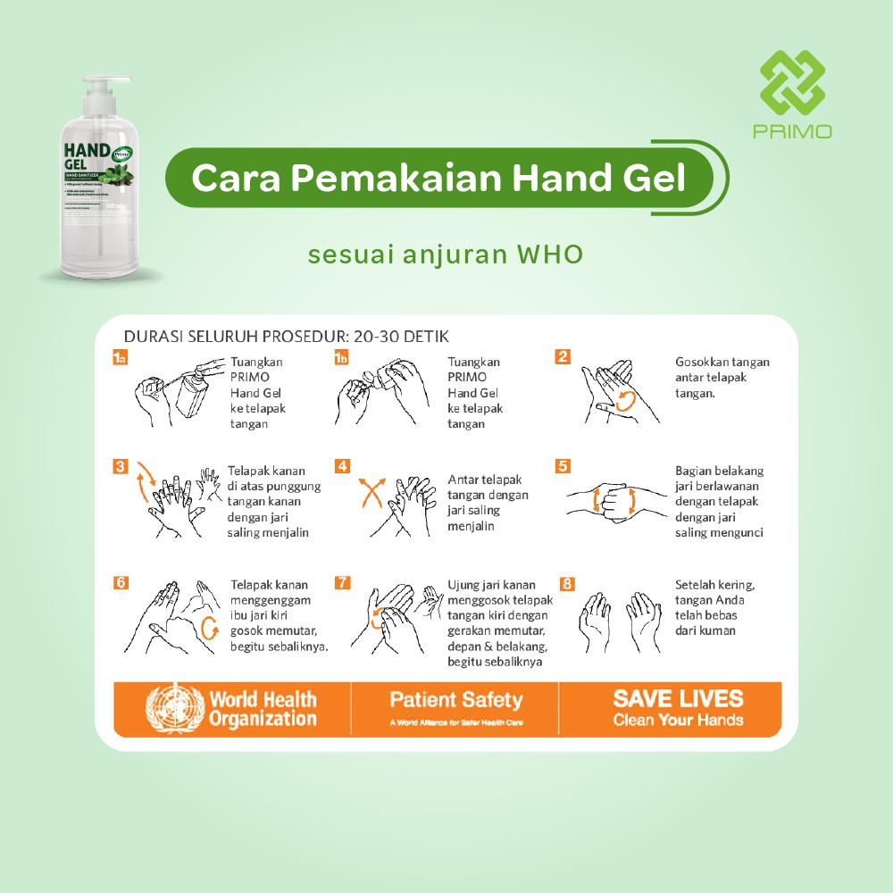 Hand Gel Sanitizer Greentea 4L - rinse-free hand cleanser antiseptic