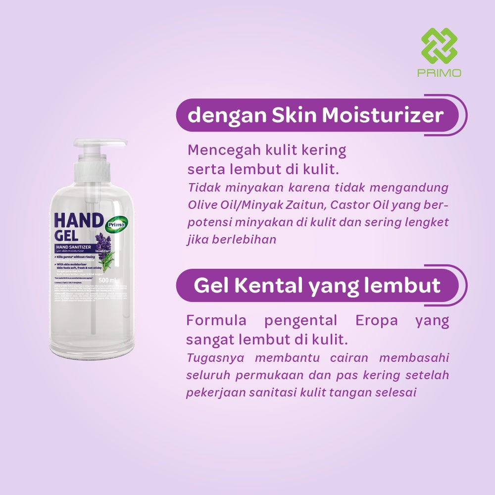 Handgel Sanitizer Lavender 20L - antiseptik pembersih tangan tanpa bilas