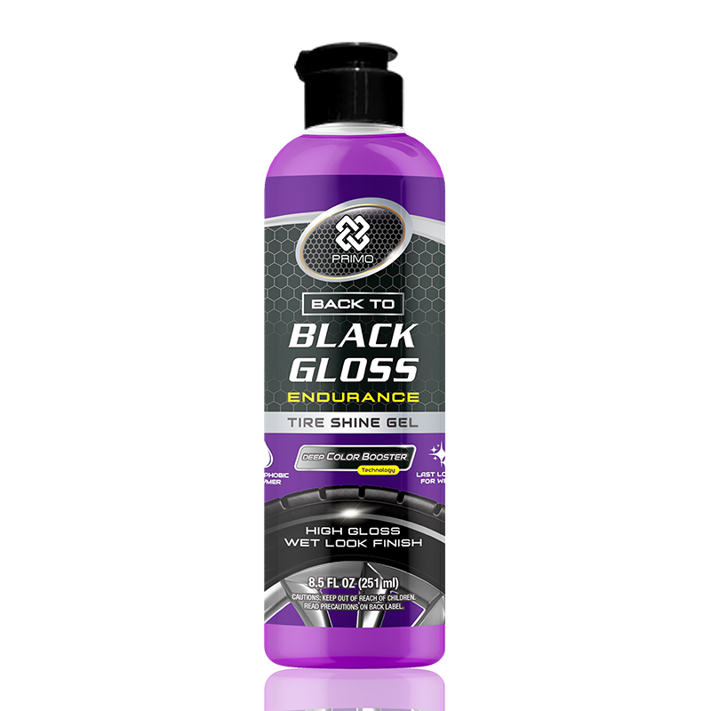 Back to Black Gloss Endurance Tire Shine Gel 251 mL
