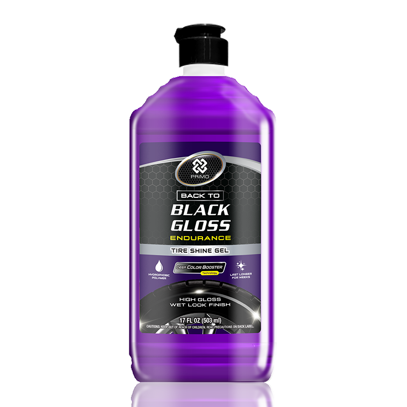 Back to Black Gloss Endurance Tire Shine Gel 503mL