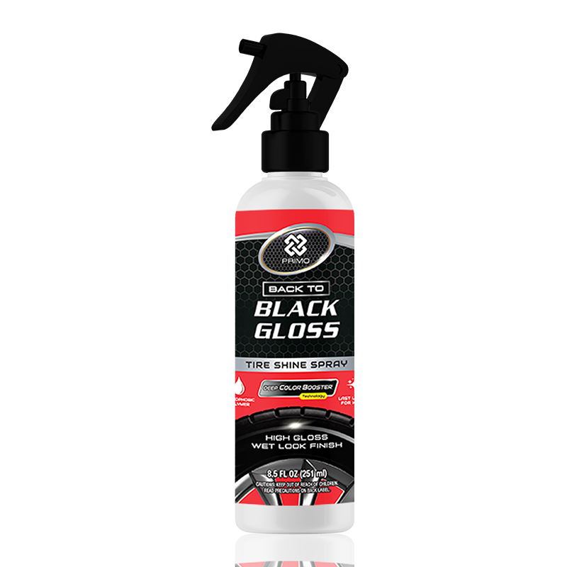 Back to Black Gloss Tire Shine Spray 251mL