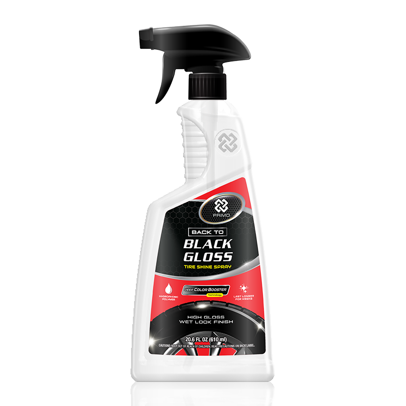 Back to Black Gloss Tire Shine Spray 610mL