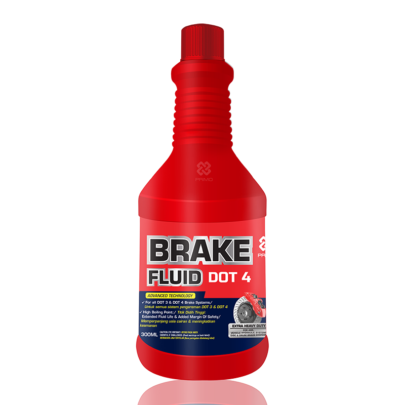 Brake Fluid Dot 4 - Minyak Rem 300mL