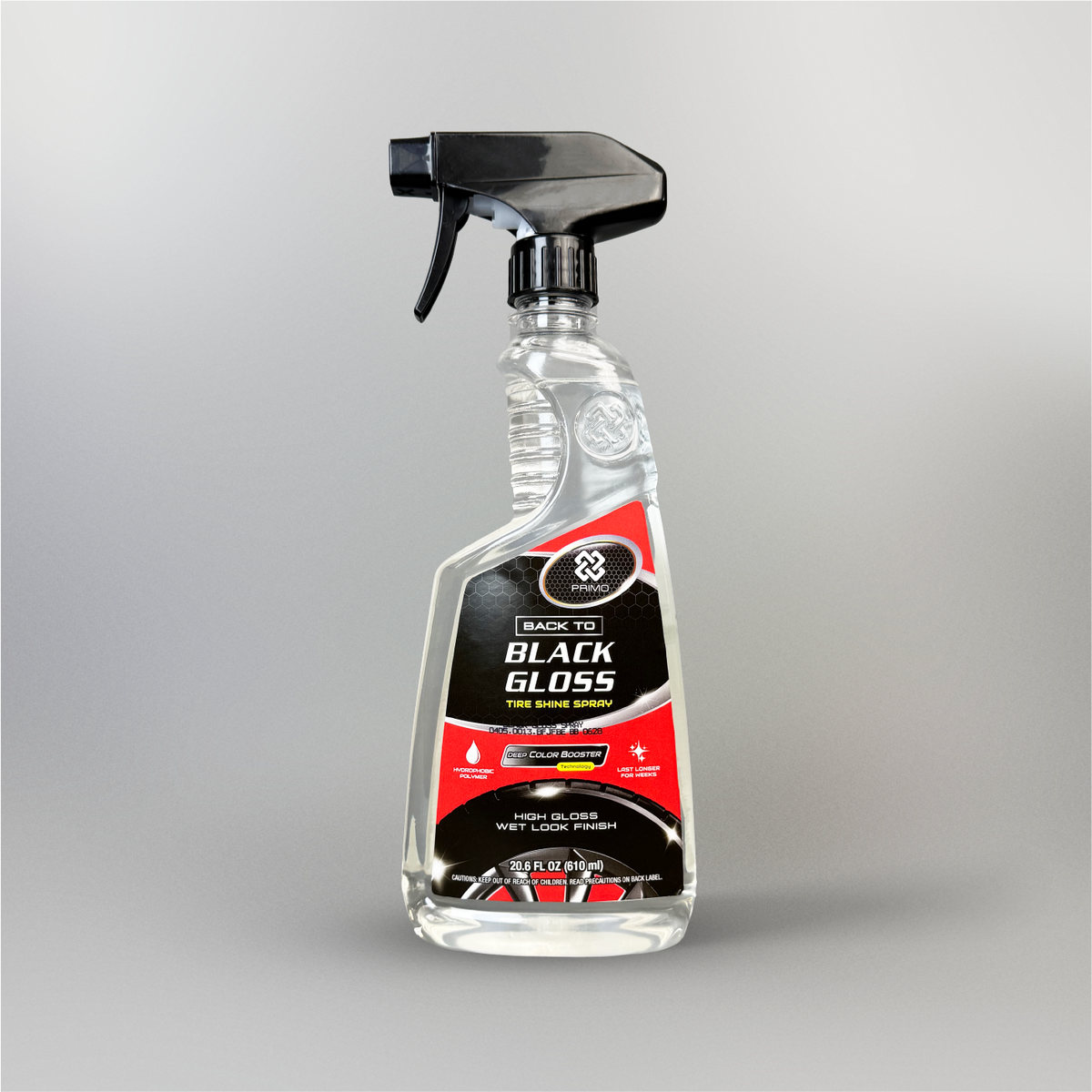 Back to Black Gloss Tire Shine Spray 610mL