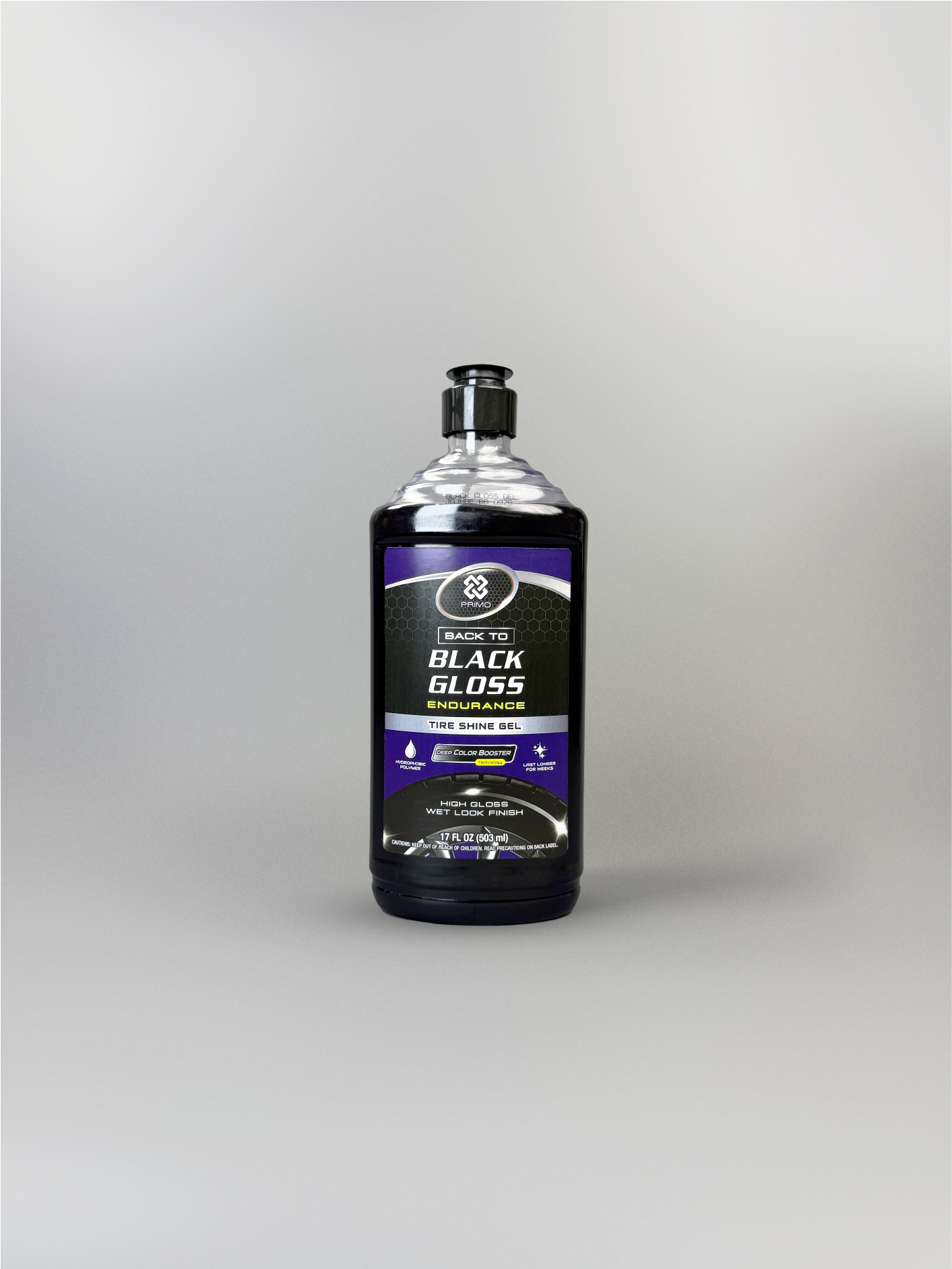 Back to Black Gloss Endurance Tire Shine Gel 503mL - Pengkilap & Perawatan Ban (Super Gloss, Long Lasting, Colorless)