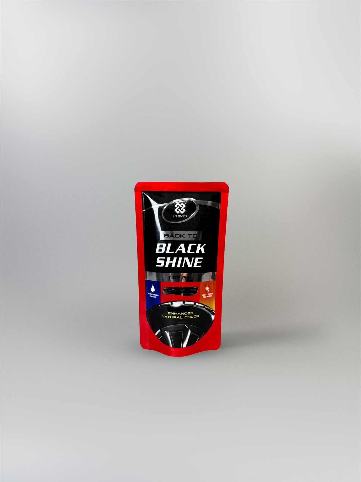 Back To Black Shine Tire Gel 180ml - Pengkilap & Perawatan Penghitam Ban