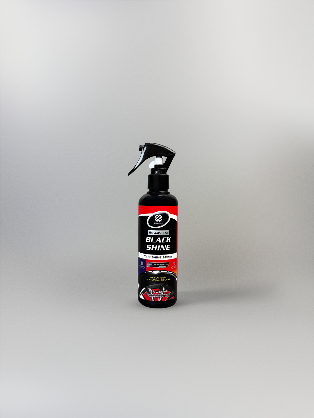 Back To Black Shine Tire Spray 251mL - Pengkilap & Perawatan Penghitam Ban