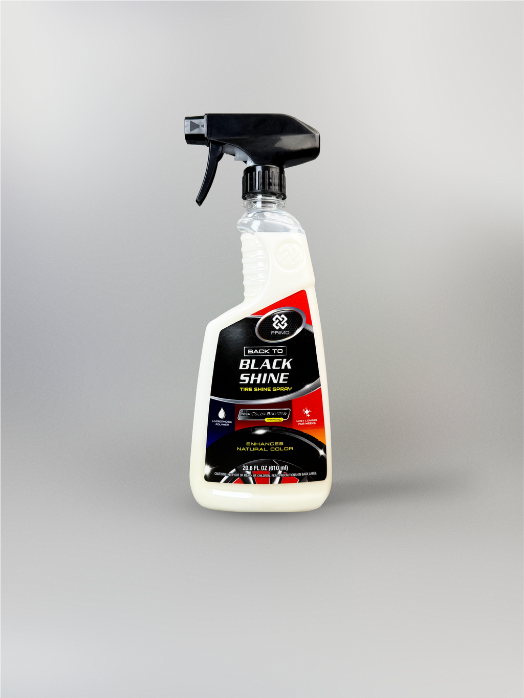 Back To Black Shine Tire Spray 610mL - Pengkilap & Perawatan Penghitam Ban