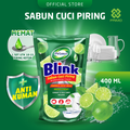 Blink Dishwashing 400mL - Sabun Cuci Piring Jeruk Nipis (Konsentrat Asli, Tanpa Pengental)