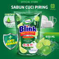 Blink Dishwashing 650mL - Sabun Cuci Piring Jeruk Nipis (Konsentrat Asli, Tanpa Pengental)