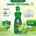 Blink Dishwashing 750mL - Sabun Cuci Piring Jeruk Nipis (Konsentrat Asli, Tanpa Pengental)