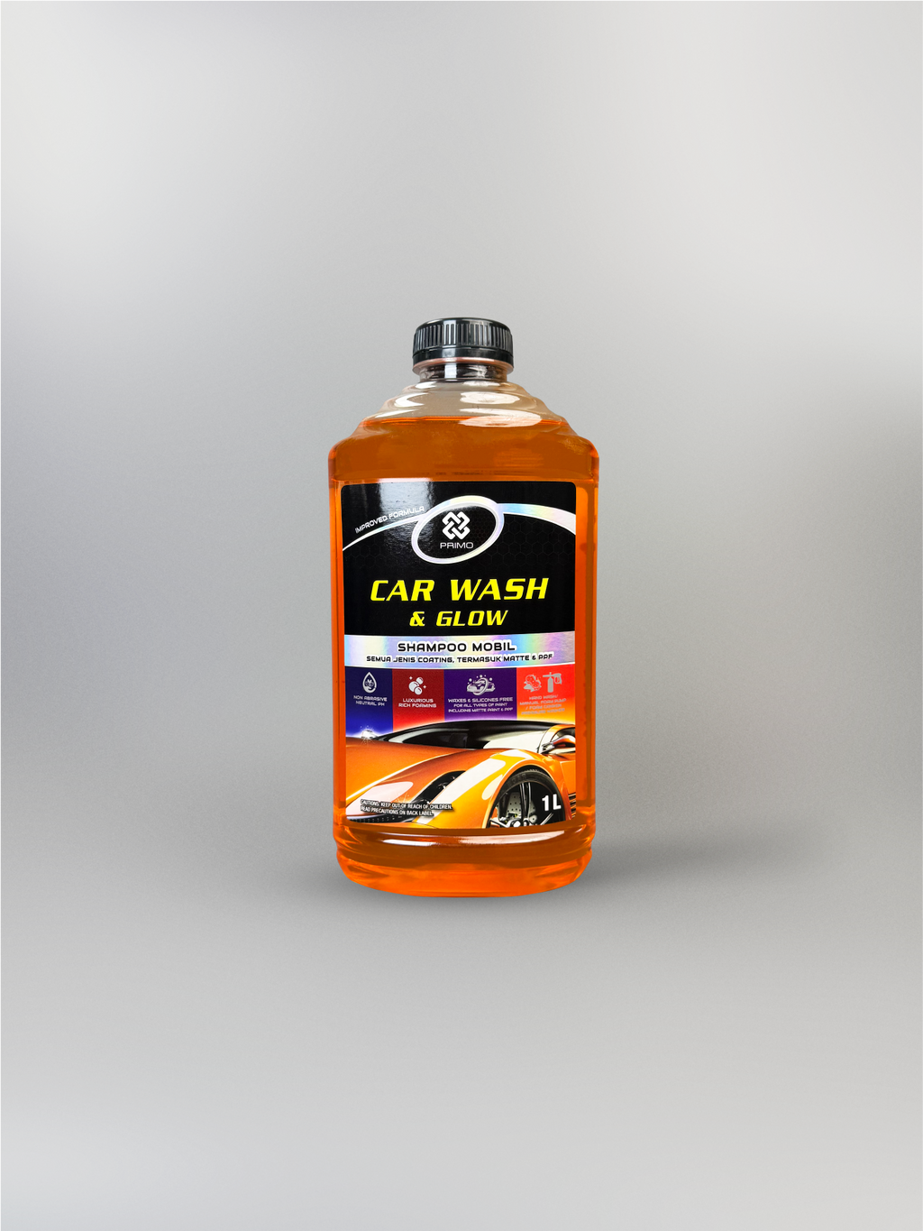 Car Wash & Glow 1L - Car Shampoo Gold Class