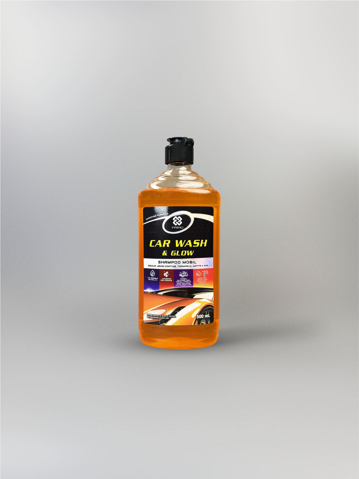 Car Wash & Glow 500mL - Gold Class Car Shampoo