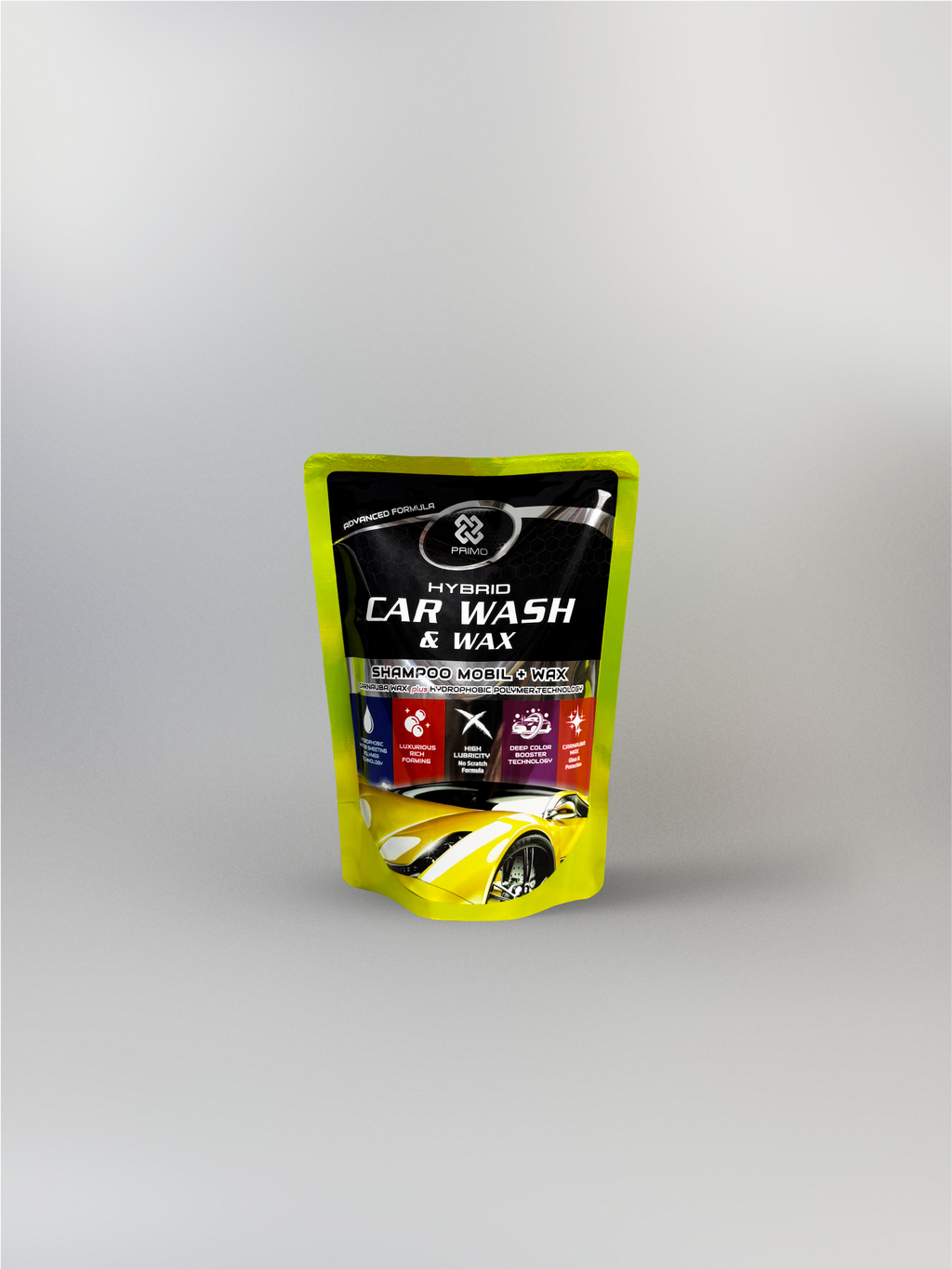Car Wash & Wax 400ml - Hybrid Car Shampoo With Carnauba Wax