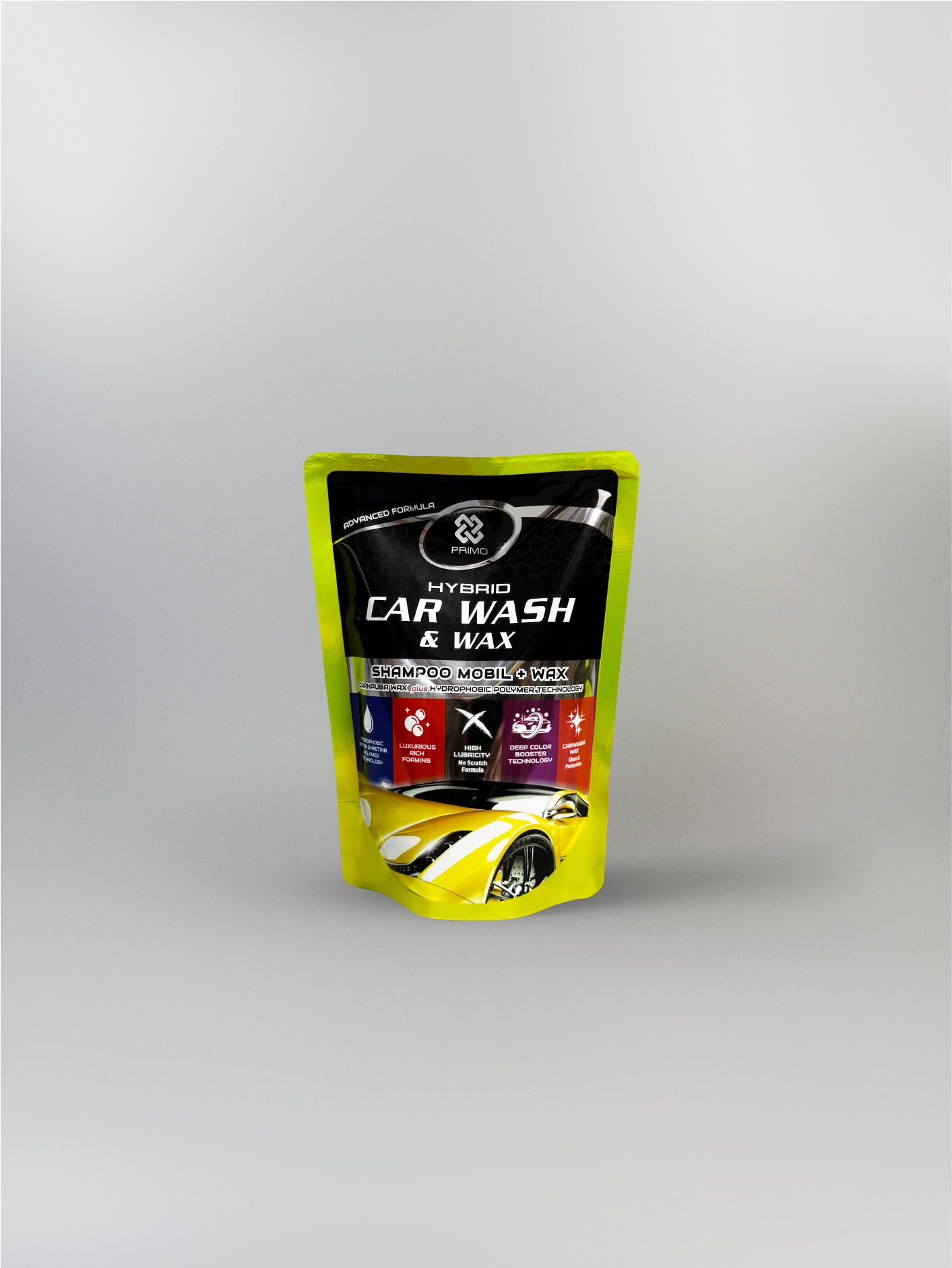 Car Wash & Wax 400ml - Hybrid Car Shampoo With Carnauba Wax