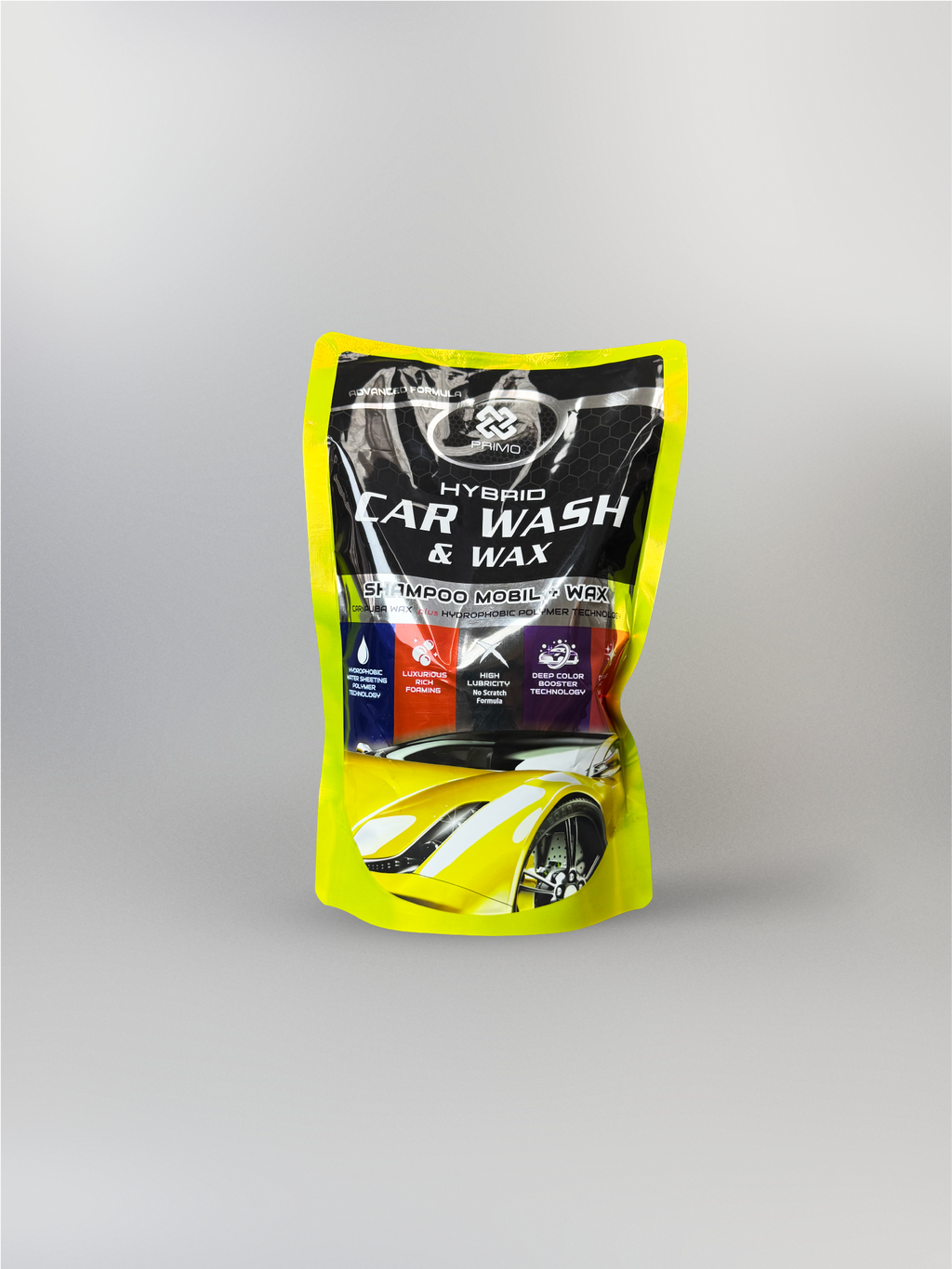 Car Wash & Wax 700ml - Hybrid Car Shampoo With Carnauba Wax