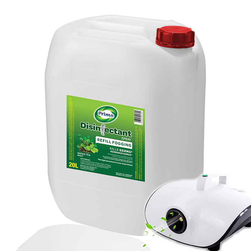 Disinfectant Fogging Liquid Greentea Mint 20L Mesin Hot Fogging